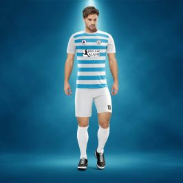 Phoenix Beyaz-Turkuaz Dijital Halı Saha Forma