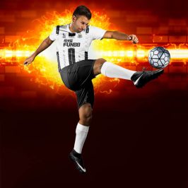 BVB Siyah Dijital Halı Saha Forma