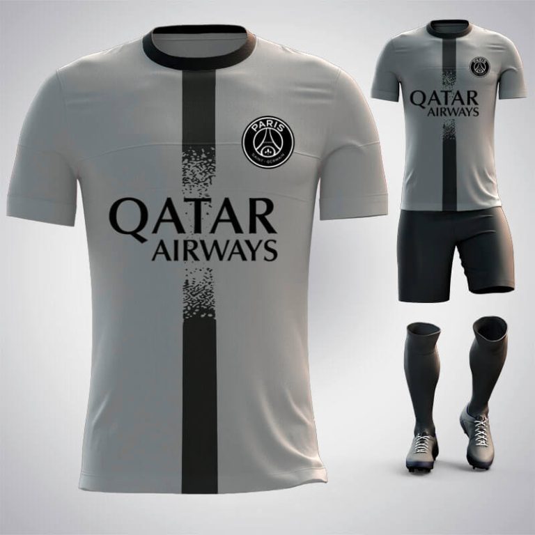 PSG 2023 Gri Halı Saha Forma