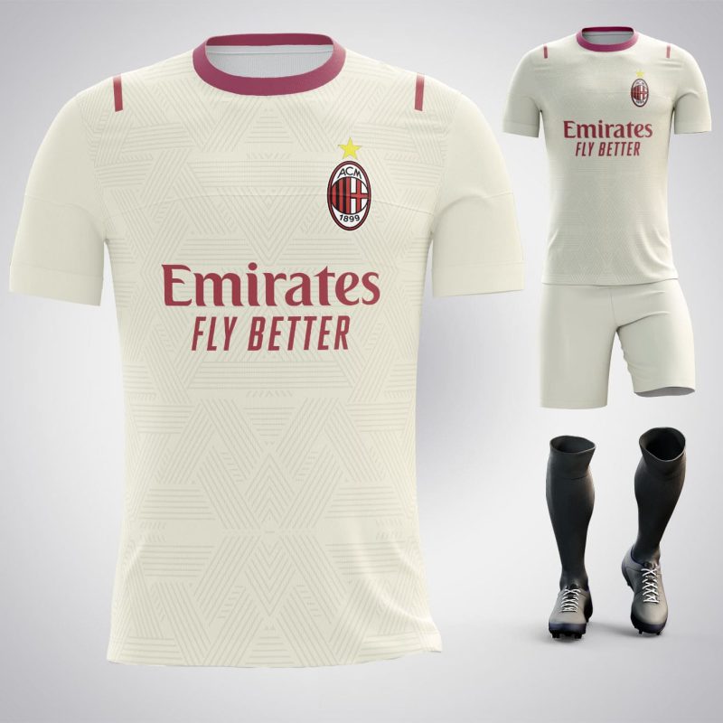 Ac Milan Segunda Camisa Halı Saha Forma